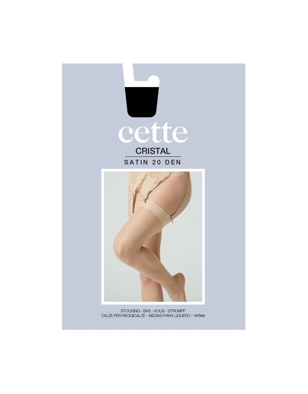 Cristal Sheer Stockings 20 Denier by Cette - DDB