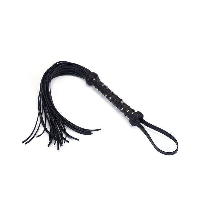 Black Leather Flogger