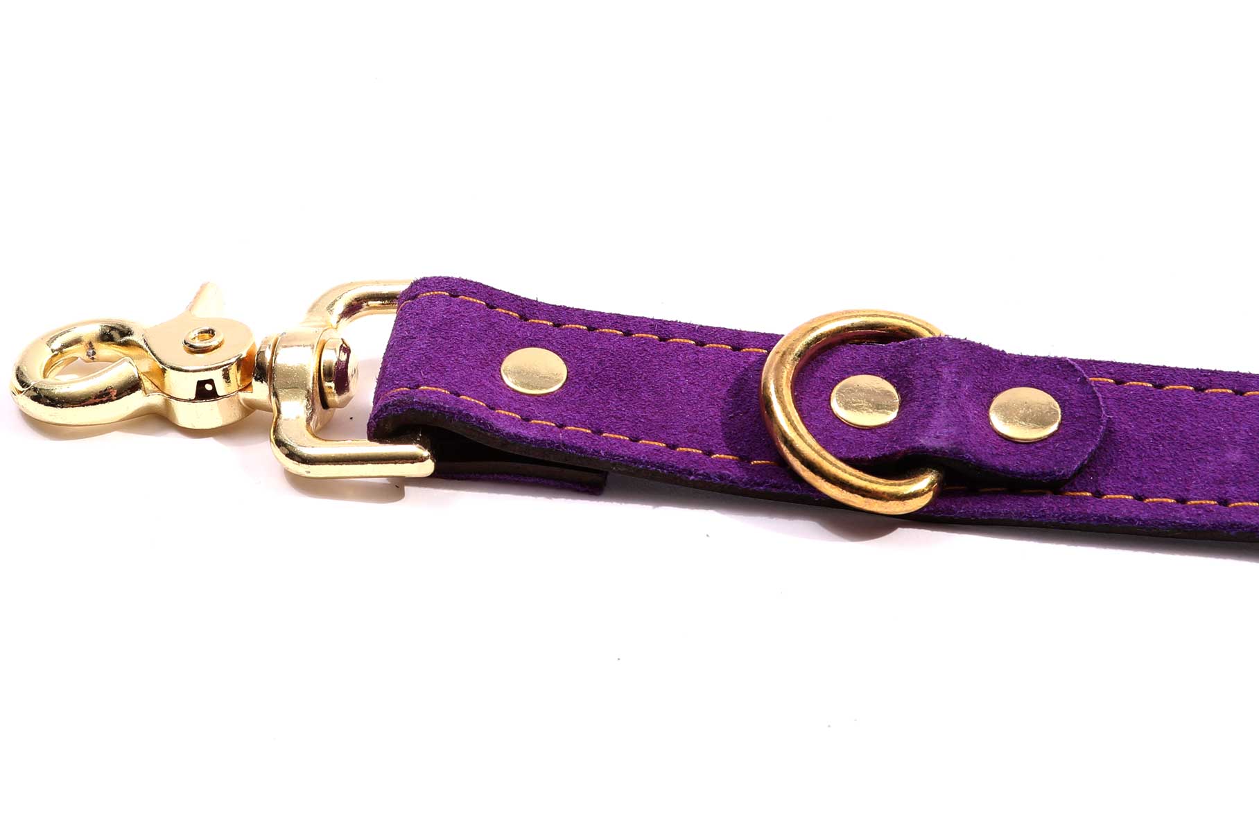 Athena - Special Edition Royal Purple Suede BDSM Adjustable Y Hogtie - DDB