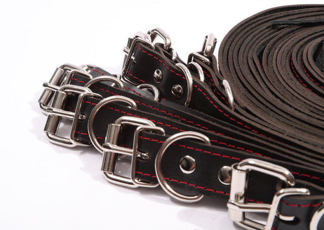 Mandrake - Premium Leather 10 Piece Body Strap Set - DDB