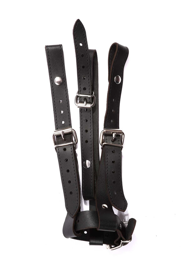Mandrake - Premium Leather BDSM Forced Orgasm Belt Attachment - DDB