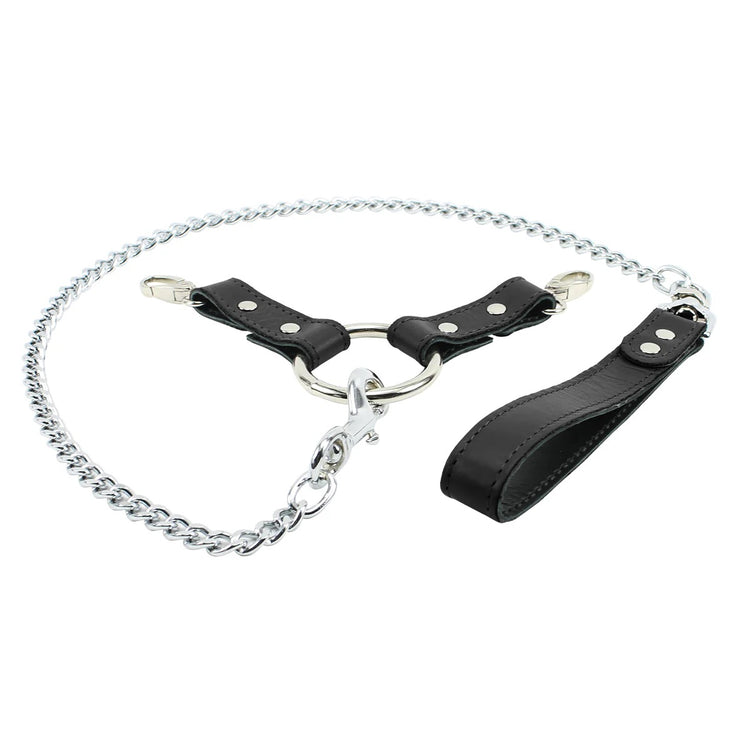 hogtie with chain lead