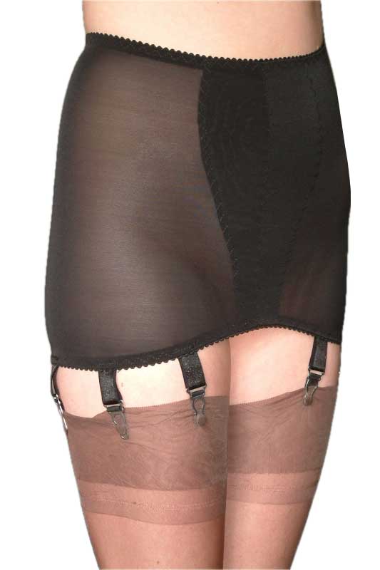 8 Strap Power Mesh Girdle - DDB