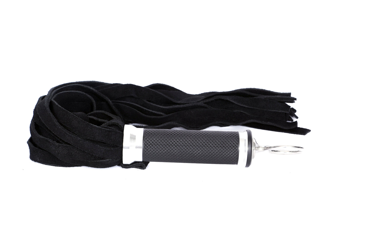 20 tail suede leather flogger - Dark Desires Boutique