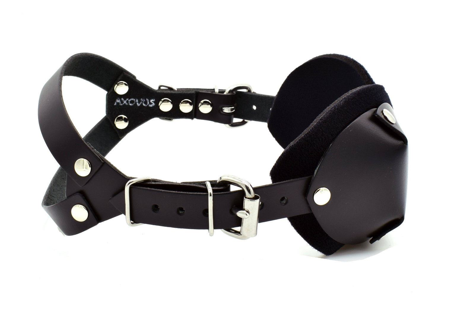 Ultimate Leather Blindfold - Dark Desires Boutique