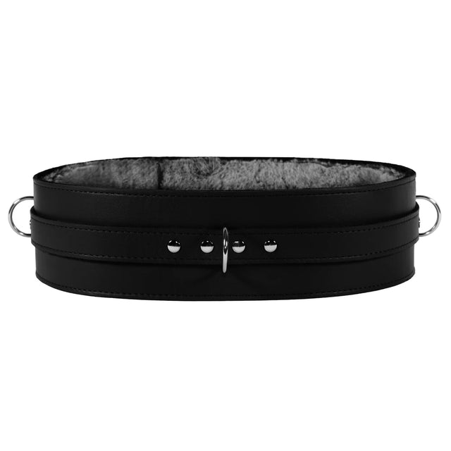 premium leather BDSM waist belt