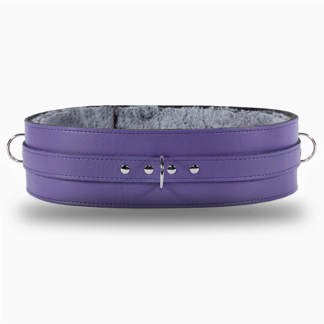 premium leather BDSM waist belt
