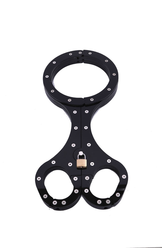 Medea’s Cursed Bind - Black Acrylic Bondage Pillory - Dark Desires Boutique