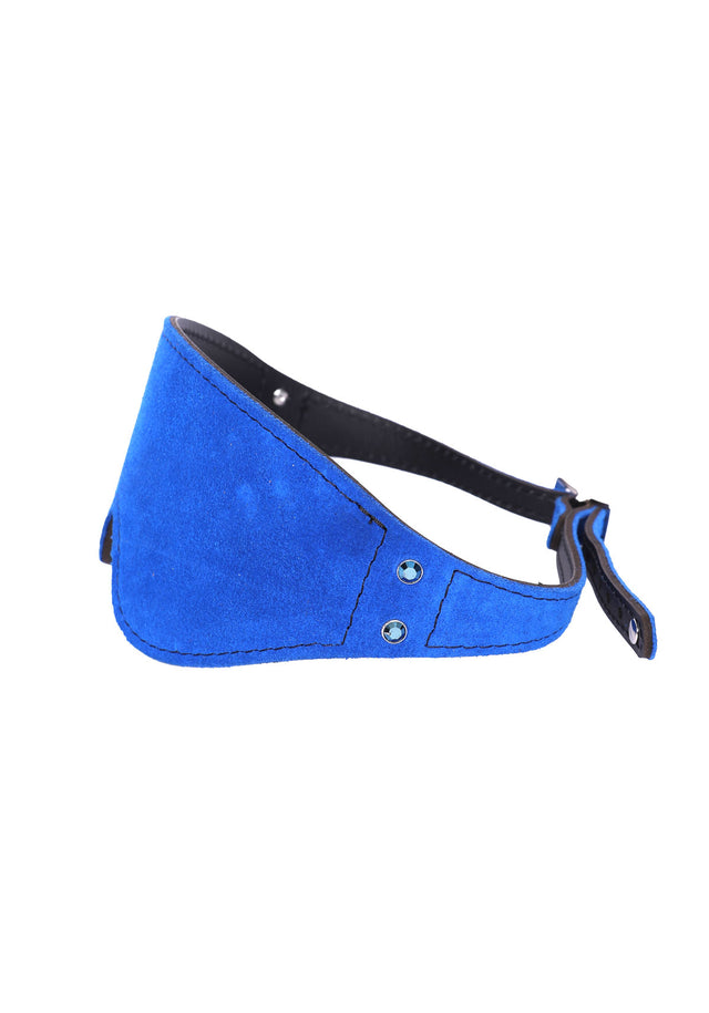 Daphne Luxury Suede Blindfold - Dark Desires Boutique