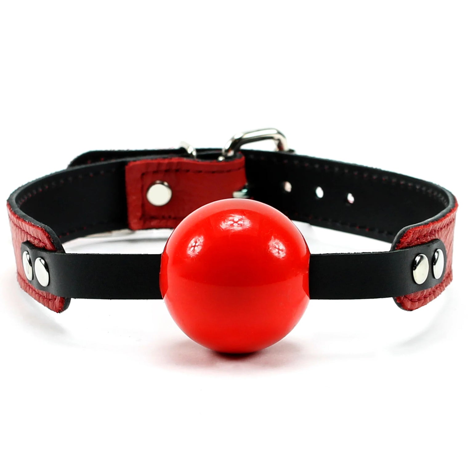 Berlin Collection Premium Leather Ball Gag - Dark Desires Boutique