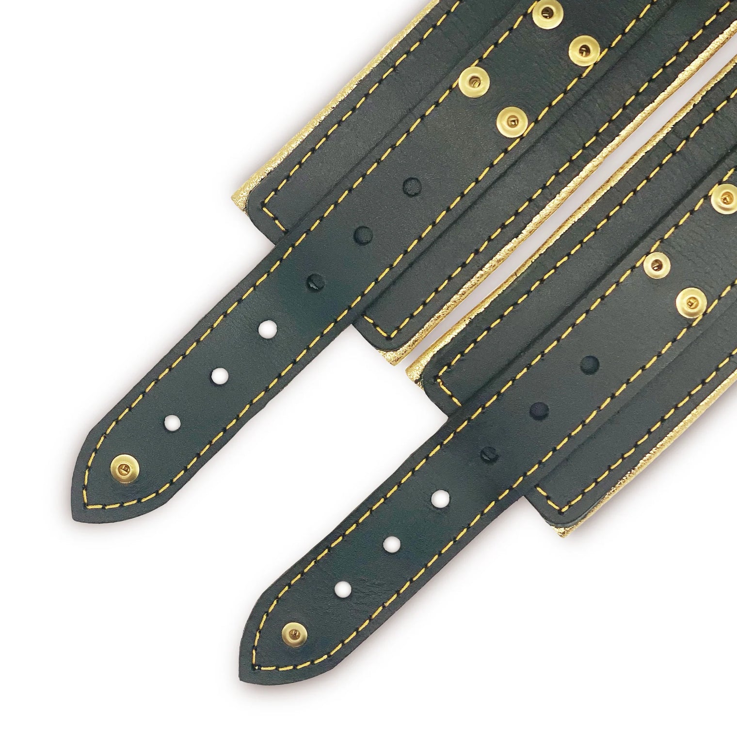Theodora Leather Leather Wrist and Ankle Restraints - Dark Desires Boutique