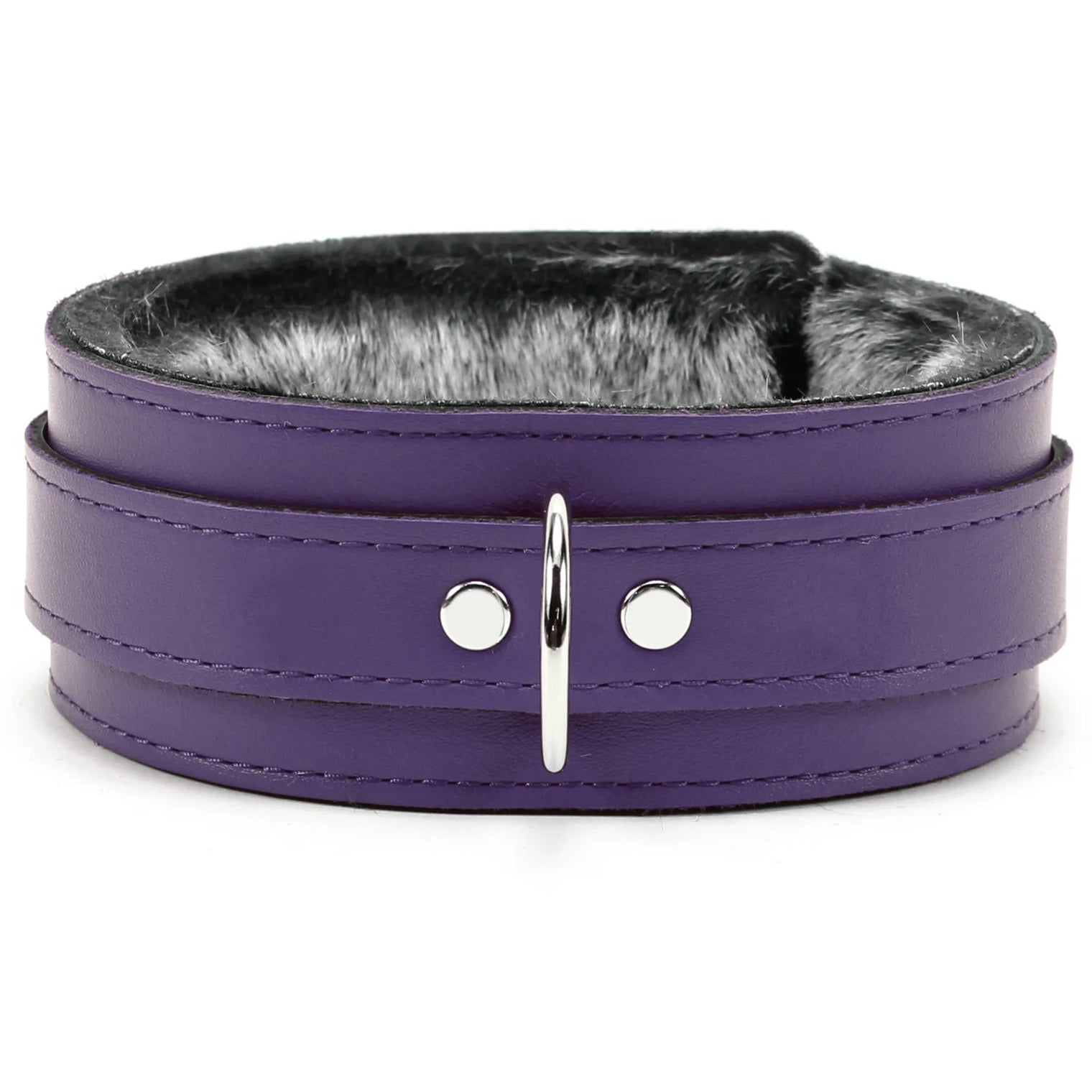 Nexis - Faux Fur Lined Leather Premium Restraint Collection - Dark Desires Boutique