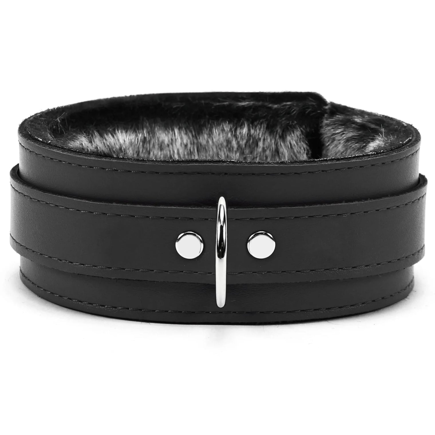 Nexis - Faux Fur Lined Leather Premium Restraint Collection - Dark Desires Boutique
