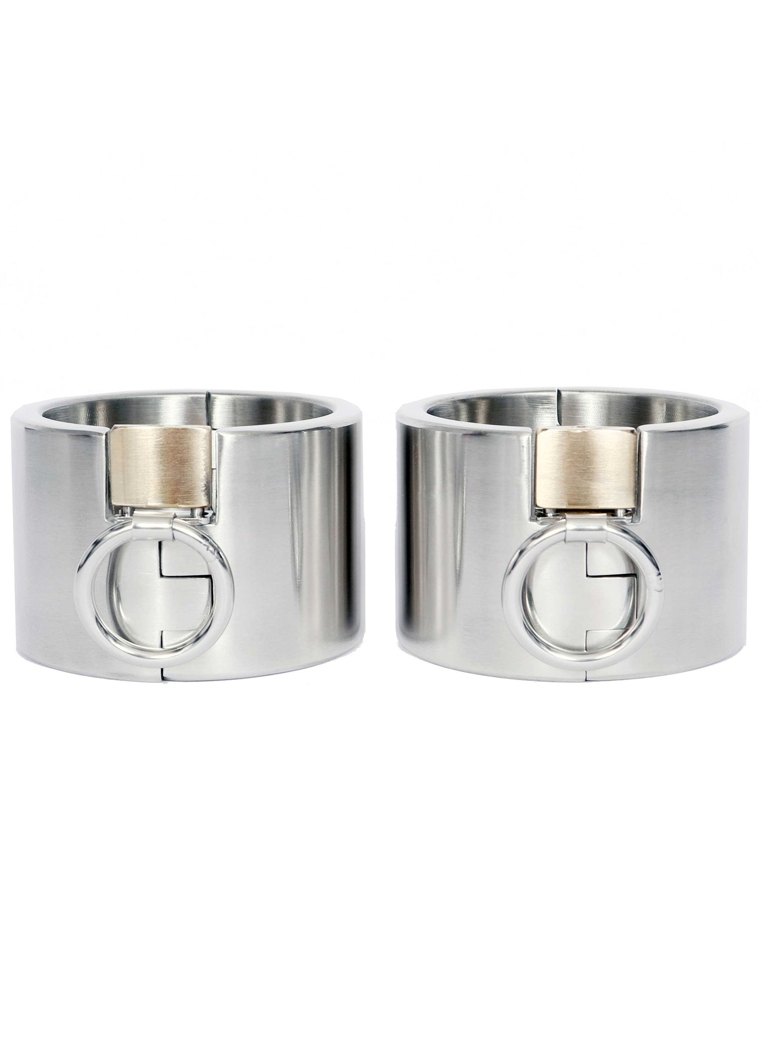 Anahita’s Radiant Restraints Collection 2 Inch (5cm) - Stainless Steel Bondage Set - Dark Desires Boutique