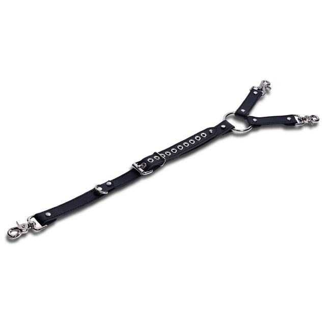 Mandrake - Leather BDSM Adjustable Y-Hogtie - Multiple Colors - DDB
