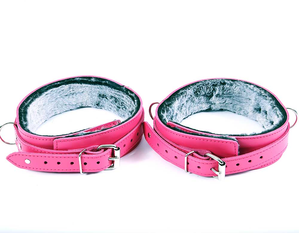 premium leather thigh cuffs