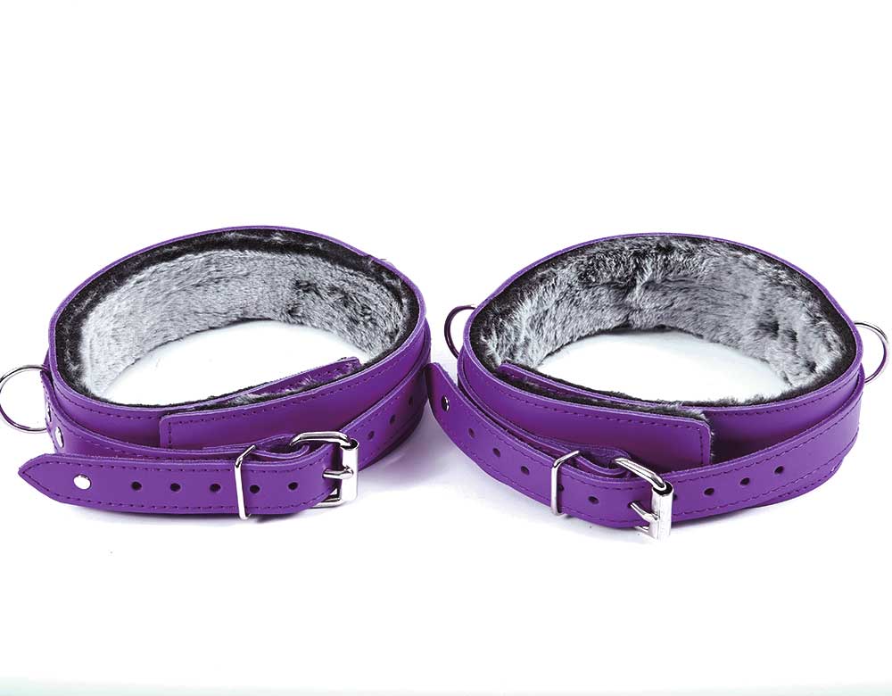 premium leather thigh cuffs