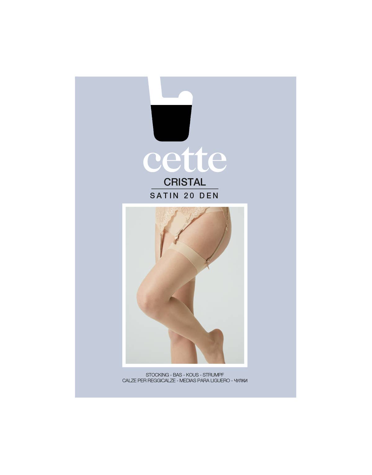 Cristal Sheer Stockings 20 Denier by Cette - DDB