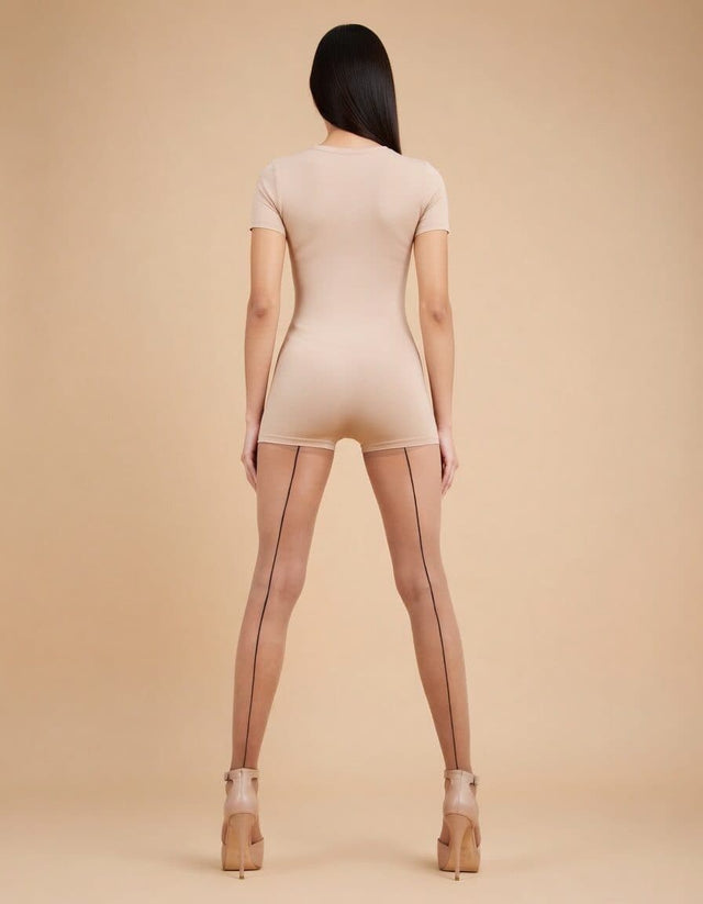 Hyde Park 20 Denier Backseam Pantyhose by CDR