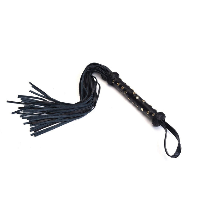 Black Leather Flogger
