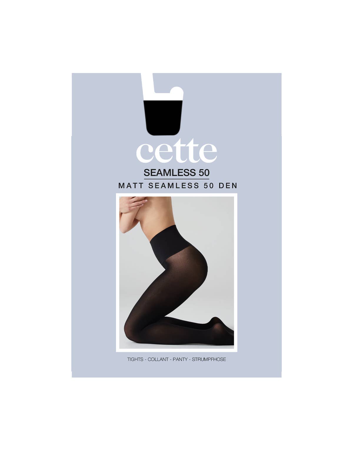 Seamless Tights - 50 Denier by Cette