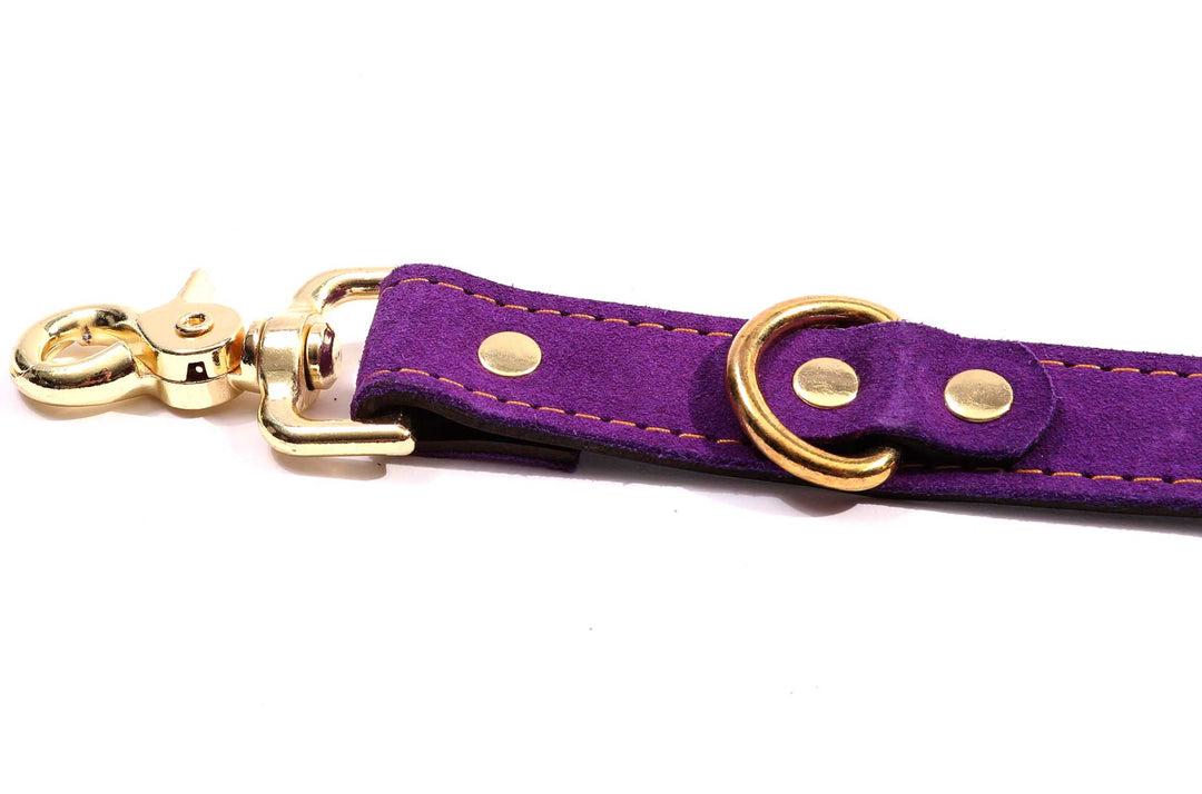 Athena - Special Edition Royal Purple Suede BDSM Adjustable Y Hogtie