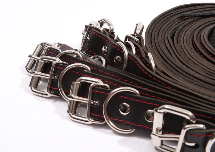 Mandrake - Premium Leather 10 Piece Body Strap Set - DDB