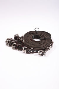 Dualis - 10 Piece Leather Bondage Straps