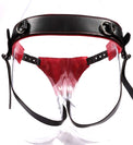 Mandrake - Premium Padded Leather BDSM Strap On Harness - DDB