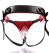 Mandrake - Premium Padded Leather BDSM Strap On Harness - DDB