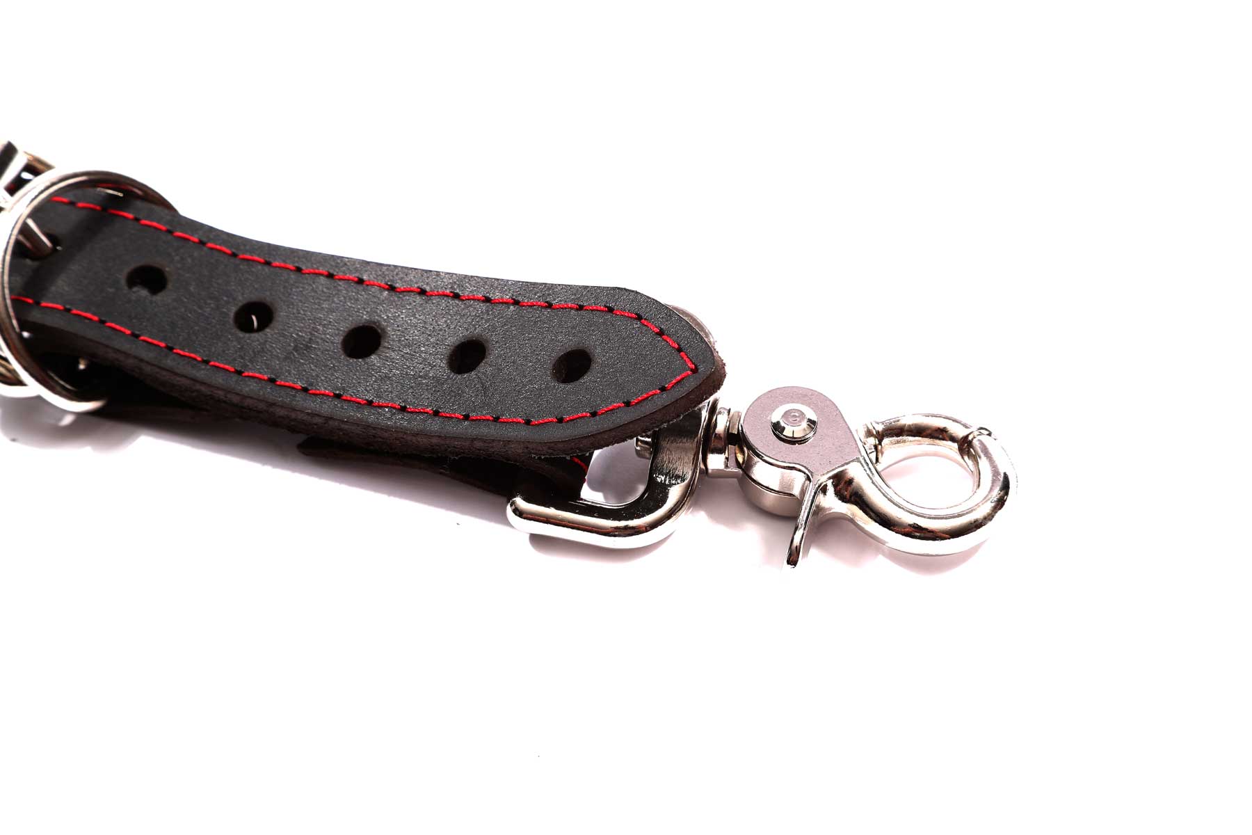 Mandrake - Premium Leather Adjustable Bondage Garters - DDB