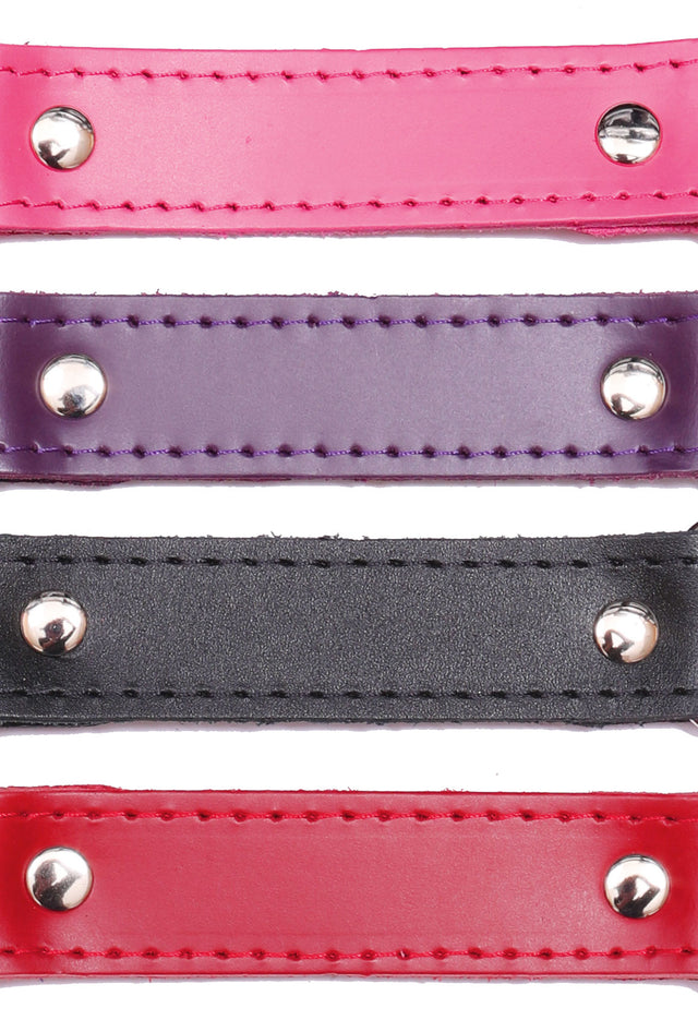 premium leather BDSM waist belt