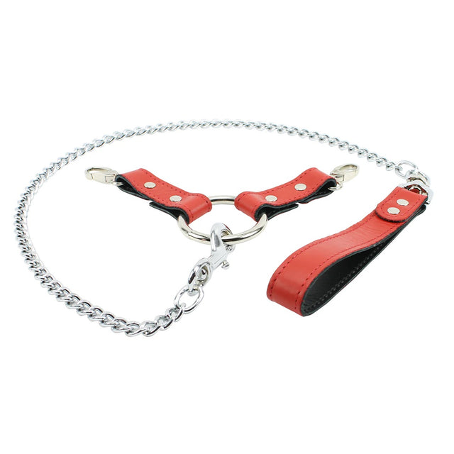 hogtie with chain lead