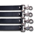 Mandrake - Black Leather BDSM Adjustable Straps - Bed Restraints - DDB