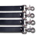 Mandrake - Black Leather BDSM Adjustable Straps - Bed Restraints - DDB