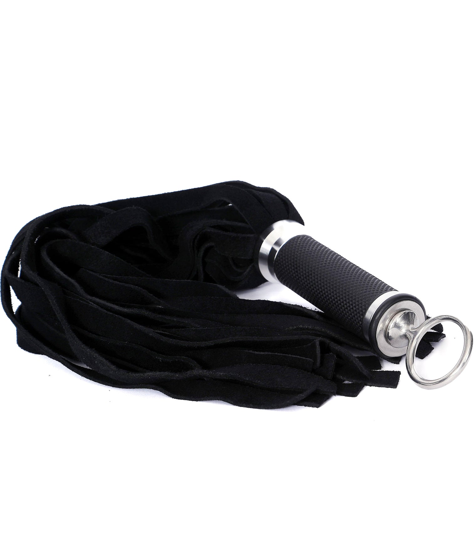20 tail suede leather flogger - Dark Desires Boutique