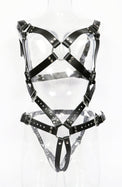 Leather Body Harness - Dark Desires Boutique