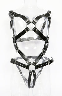 Leather Body Harness - Dark Desires Boutique