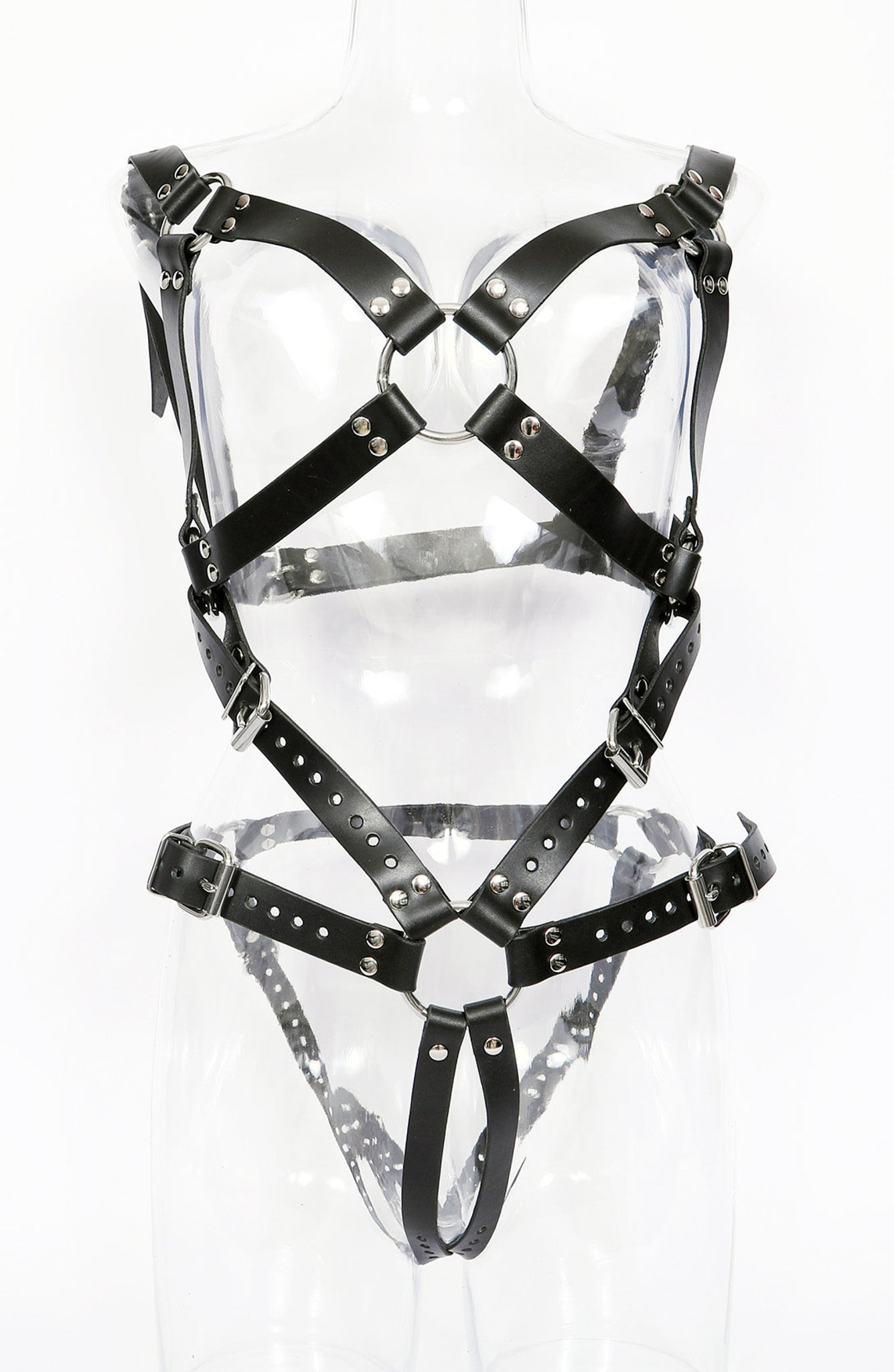 Leather Body Harness - Dark Desires Boutique
