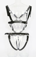 Leather Body Harness - Dark Desires Boutique