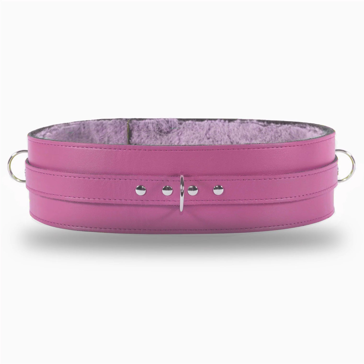 premium leather BDSM waist belt