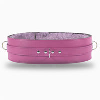 premium leather BDSM waist belt