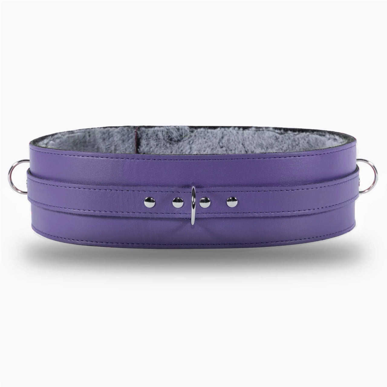 premium leather BDSM waist belt