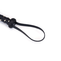 Black Leather Flogger