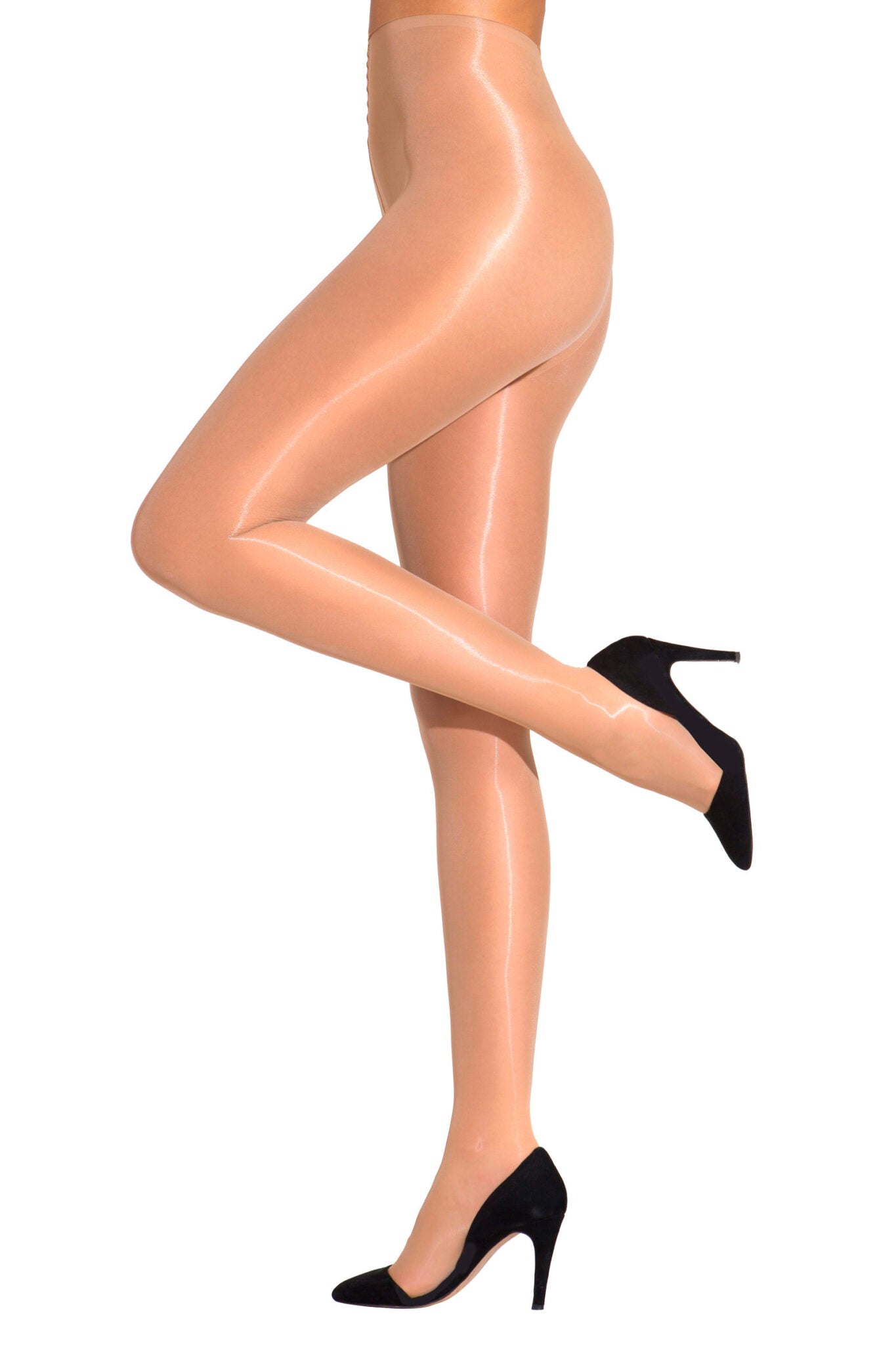 shiny sheer tights