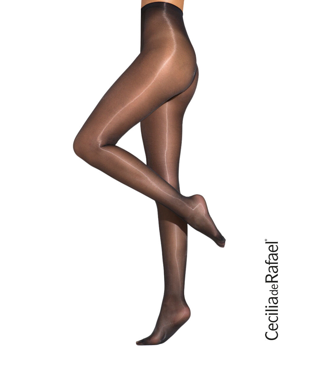 shiny sheer tights