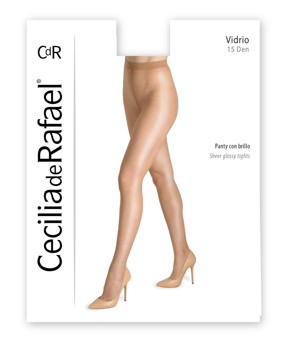 CDR Vidrio 15 Denier – Sheer glossy tights