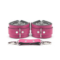 Nexis - Faux Fur Lined Premium Leather Restraint Collection - DDB
