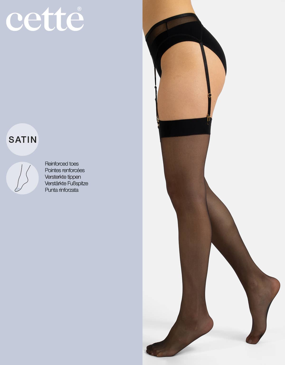 Cristal Sheer Stockings 20 Denier by Cette - DDB