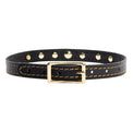 Theodora Luxury Leather Day Collar Kitten Play - Dark Desires Boutique